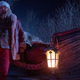Santa all bloodied up.